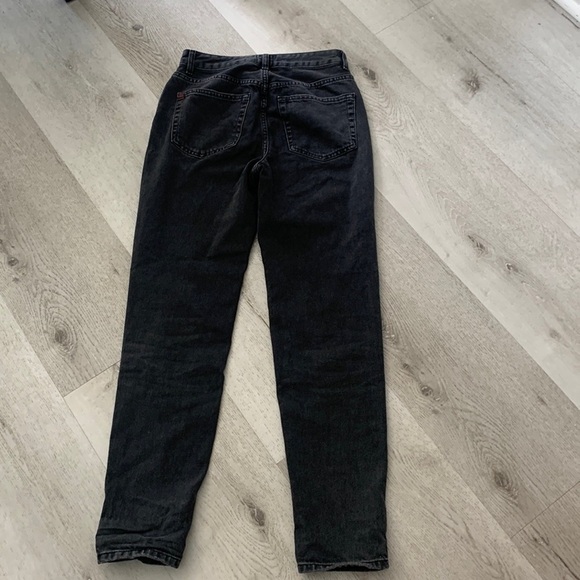 Urban outfitters BDG high waisted mom‎ jean washed black denim size 25 - Picture 5 of 12